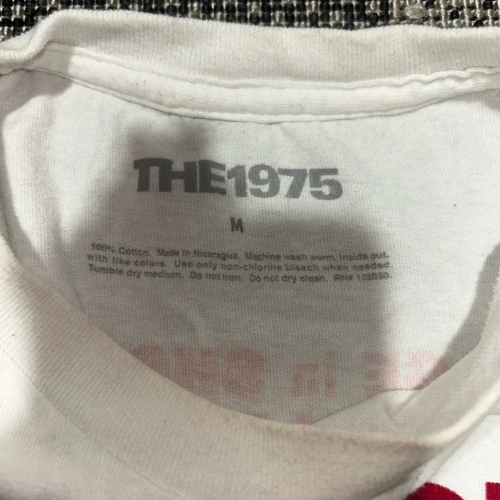Band Tees l The 1975 White Graphic T-Shirt - Picture 6 of 6